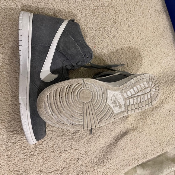 Nike Dunk Hi Men's Size US 11.5 Cool Grey / White 904233-001 - Picture 3 of 3